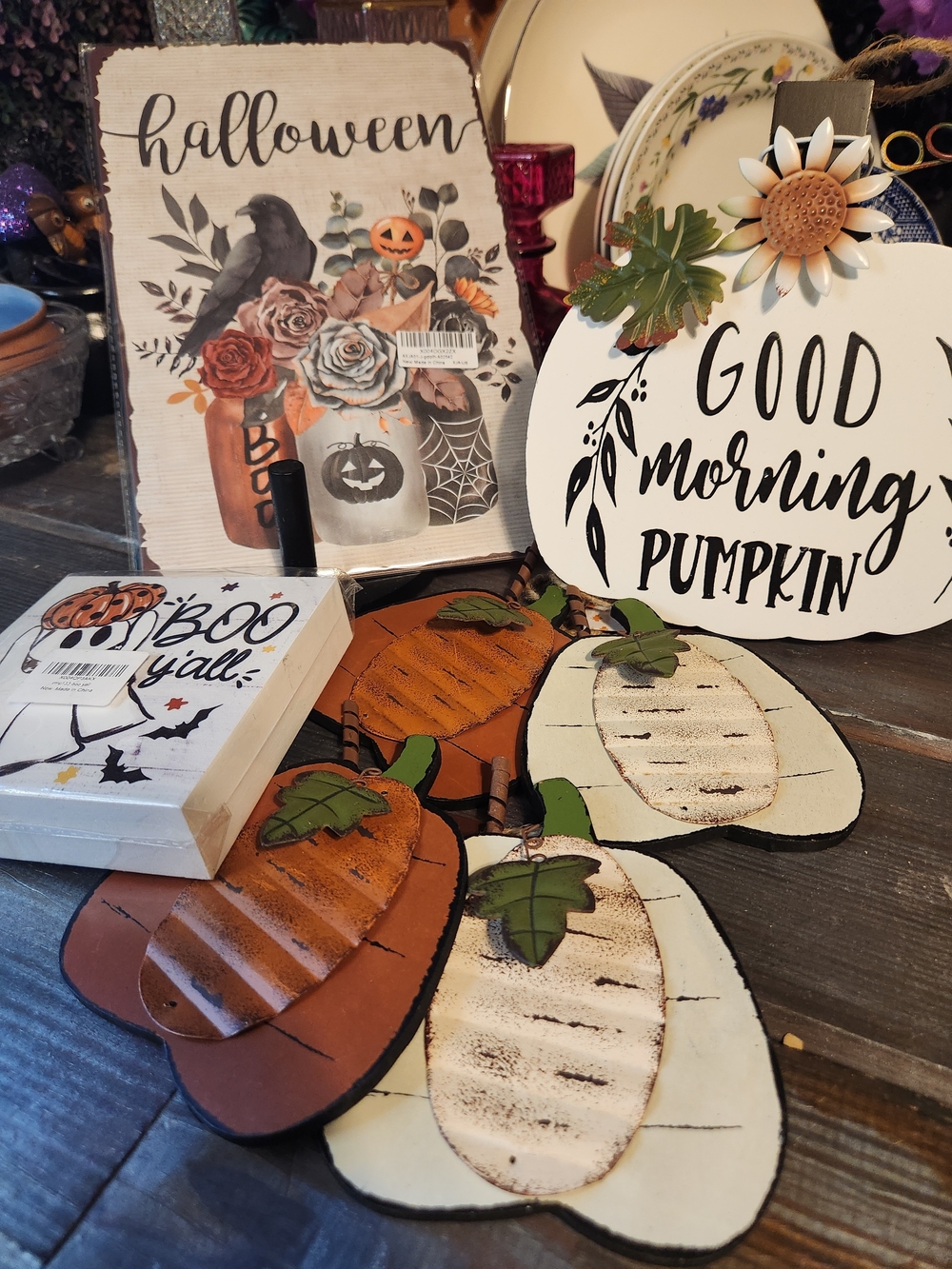 Fall Pumpkins Country Home Decor Bundle 7 Pieces Hobby Lobby